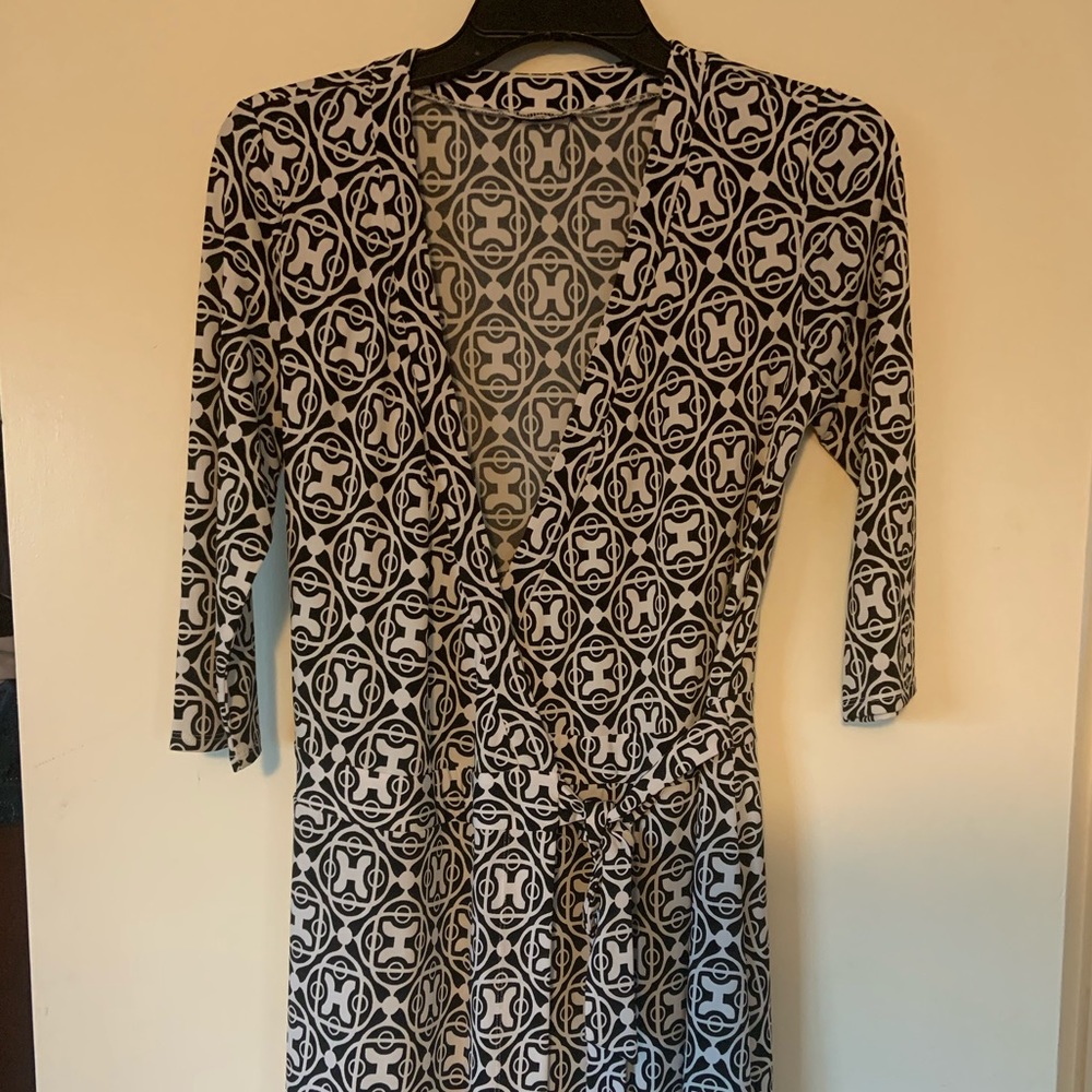 Bisou bisou wrap dress